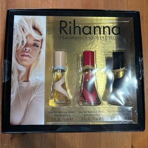 Rihanna Fragrance Collection Box in Black and Gold